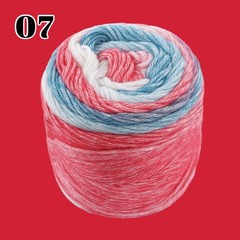 100g/roll Colorfulful Candy Bean Scarf Mohair Yarn Special Knitting Wool Ball