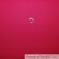 BonEful Fabric Cotton Quilt Red Bright Pink Tone Tonal Stripe Blender Girl SCRAP