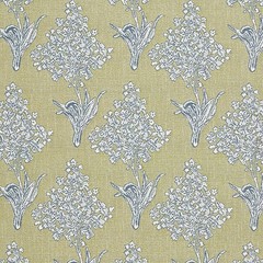 Ballard Designs Genevieve Green Sunbrella® Performance Fabric by the Yard…