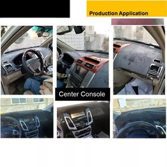 Brown Car Ceiling Fabric Repair Kit Headliner Material with Foam Backing 25sqft