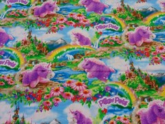 Pillow Pets Cotton Fabric Unicorns & Rainbows All Over Print 1yd x 44″