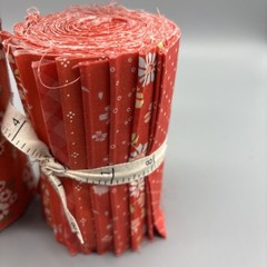 Moda Fabric – Large Lot Of Jelly Roll Assorted Fabric Colors