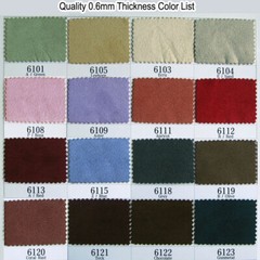 0.6MM ULTRA MICROFIBER FAUX SUEDE CLOTH PATCH LINING NON FRAYED BLACK WHITE 54″W