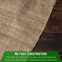 10oz Burlap Fabric – Choose your Size!