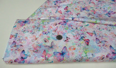 Timeless Treasures quilt-craft fabric BUTTERFLY FLORAL 2 yds (cd-3778) Flutter