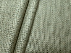 Upholstery Fabric – Resists Stains Yarn Dyed Basketweave Solid – Green / Tan