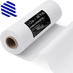 Light Weight 12″X 30 Yards Fusible Interfacing for Sewing Iron On Non Woven NEW