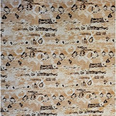 Vintage 60s 70s Fabric Western Earth Tones Medium Weight 87 X 61