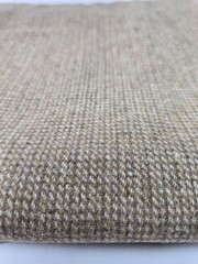 Tan Wool Blend Tweed Fabric Remnant 60″ Wide x 2.5 Yds Medium Weight