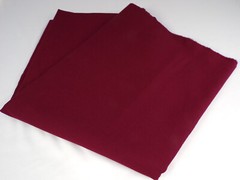 Burgundy Sewing Fabric Gabardine Poly Blend Crisp Finish 58″ Width x 4 Yds L22