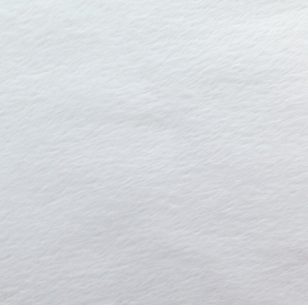 Velvet very very short pile solid Velboa Fabric by Yard White 60″ wide