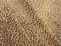 MICROFIBER BOBCAT CAMEL BEIGE FLOCK VELVET FURNITURE CUSHION FABRIC BY YARD 55″W