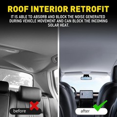 Flat Knit Headliner Fabric W Foam Medium Gray Repalce/Repair/Damage New