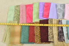 Lot, Background & Blenders Quilt Cotton Pieces & Scraps, 2 Pounds & 13 Oz, S119