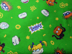 Rugrats Novelty Flannel Fabric Cloth 44″ x 72″ Tommy Angelica Susie Chucky