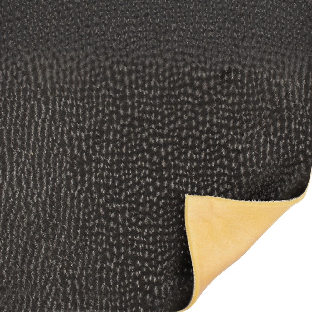 Spradling Boat 3/16 Foam Back Vinyl 114228 | Gemini Black 54 Inch (YD)