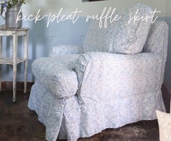 Rachel Ashwell Shabby Chic Couture Paisley Blue White Teal White LINEN By Yard