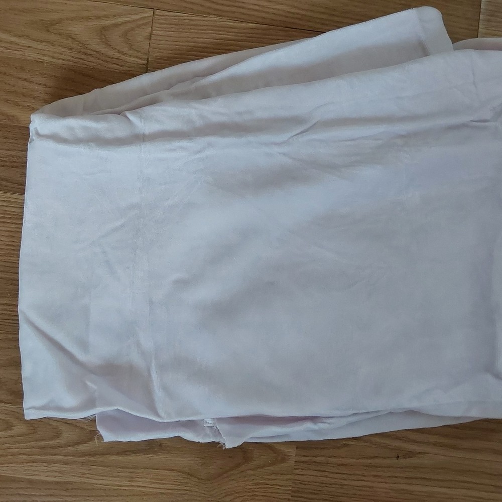 Rayon Velvet Pale Lavender Blush Color Piece Almost White 1 Yard 31″ X 40″