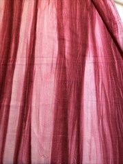 1 Yd Pink Tie Dye Stripe Cotton Fabric Plus 2 14″ X 20″ Pieces Prewashed