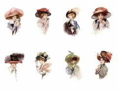 Victorian Era Fashionable Ladies Cotton Collection FrEE ShiPPinG WoRld WiDE