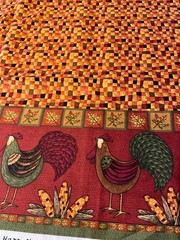 Happy Harvest SSI Double Boarder Fabric 58″ x 62″