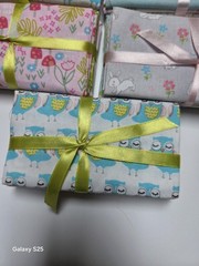 🎁100% Cotton Quilting Fabric Bundles 20 Piece Fat Quarters 18”x21” + BONUS!🎁