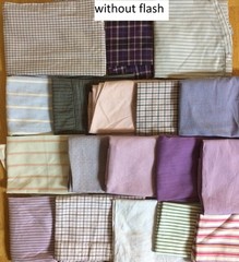 1.5 lb. Big Scraps Men’s assorted shirts 100% Cotton Fabric (1 1/2 lb. / 24 oz)