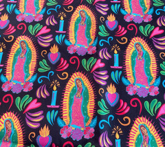 Riley Blake Our Lady of Guadalupe be Crafty China Mexican, religious 1 yard