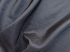 45” Wide 15 Momme Black Silk Habutai Fabric Pure Natural Mulberry Silk Habotai
