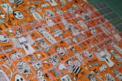CUTE HALLOWEEN Kids Fabric FAT QUARTER 18″ x 22″ {100% COTTON} Trick or Treat