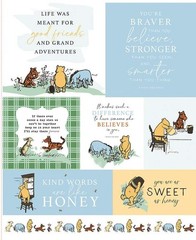 Winnie the Pool Panel Cotton Fabric