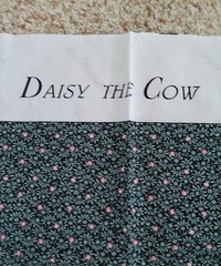 Spring Industries Plush Daisy The Cow Fabric Panel