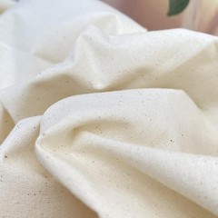 100% Cotton Muslin Fabric Unbleached 63in x 10.9 Yards Medium Weight Bolt