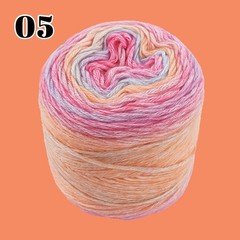 100g/roll Colorfulful Candy Bean Scarf Mohair Yarn Special Knitting Wool Ball