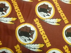 Washington Redskins Cotton Fabric (58″ Wide x 36″ long)
