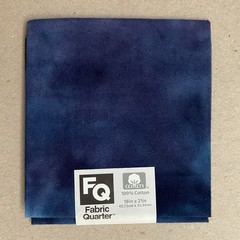 Batik Blue 100% Cotton Fat Quarter 18×21 Made India