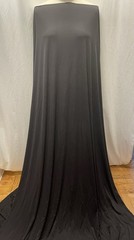 High-End Poly Knit Jersey 2Way Stretch Black Mediumweight Fabric By The Yd. 60″W