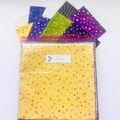 10″ Pre-Cut Fabric Squares – Stars Prints – 40 Pieces – NO Duplicates