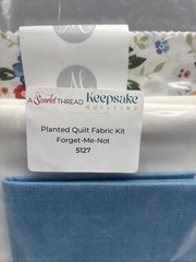 The Scarlet Thread Wyndham Fabrics Fabric Kits Forget Me Not 10 X 10” Squares
