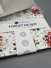 The Scarlet Thread Wyndham Fabrics Fabric Kits Forget Me Not 10 X 10” Squares