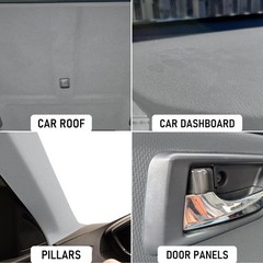 Flat Knit Headliner Fabric W Foam Medium Gray Repalce/Repair/Damage New
