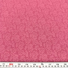 Vintage Tone-on-tone Florals Mauve Pink Unbranded Cotton Fabric by the HALF YARD