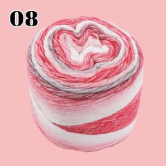 100g/roll Colorfulful Candy Bean Scarf Mohair Yarn Special Knitting Wool Ball