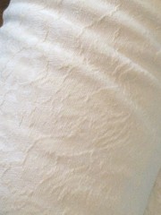 RICHLOOM ESPIRIT FROST Woven Upholstery Fab Drapes Ivory 54″ Cotton/Poly By Yard