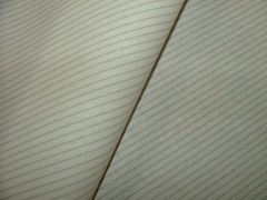 Cotton Curtain Lining Fabric FRENCH PINSTRIPE TAUPE Sold By The Metre