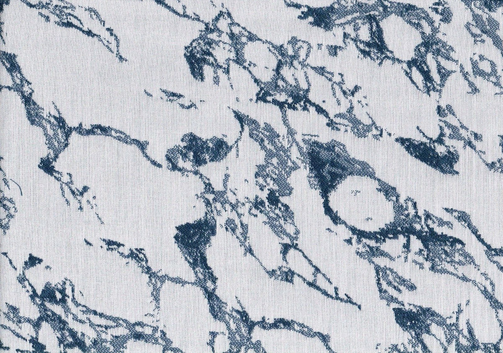 Sunbrella Fabric Marble Navy Woven Acrylic Upholstery