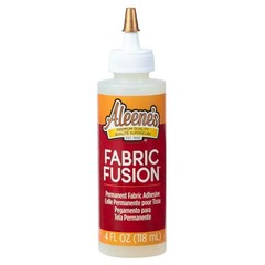 Aleene’s Fabric Fusion 4oz Glue – Permanent, Washable, Flexible for All Fabrics