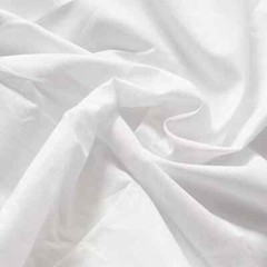 5/10/20 Yards Solid Plain Pure Cotton Voile Loose Best Fabric Craft Sewing Dress