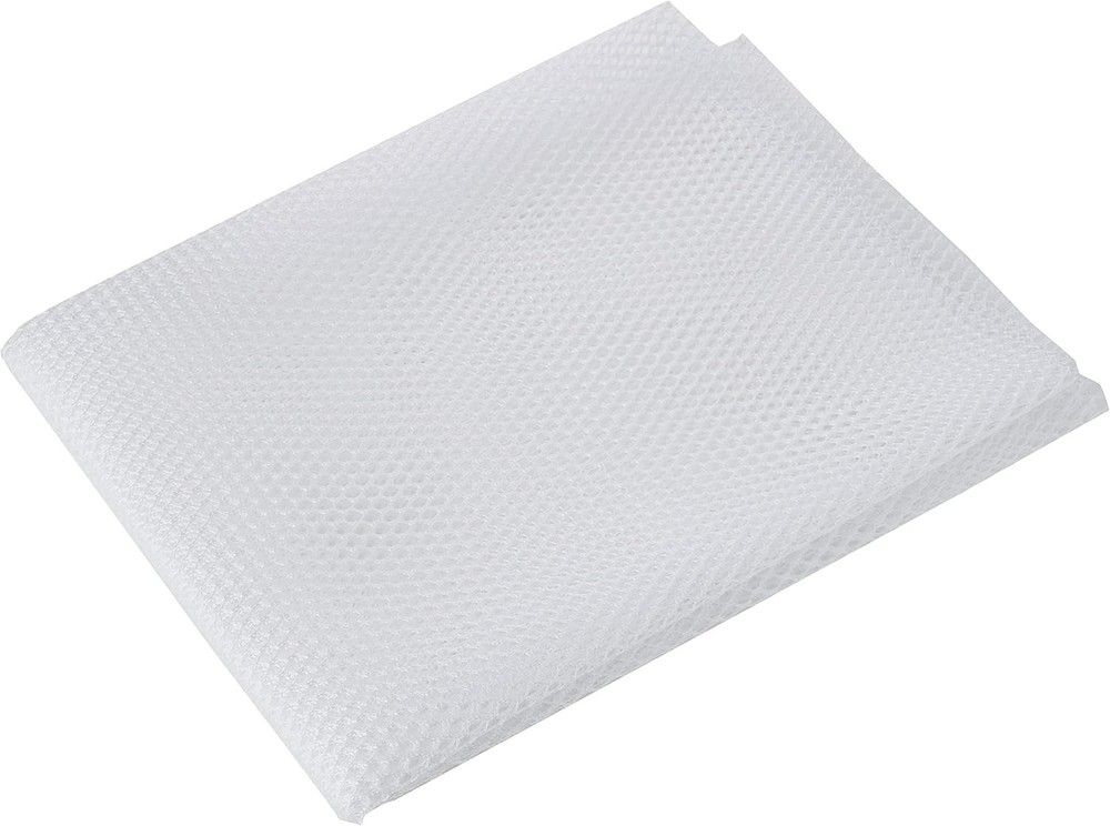White Lightweight 18″ x 54″ See-Through Mesh Fabric for Crafting Excellence