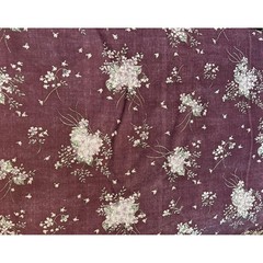 Vintage Wamsutta Mills Floral Fabric Cottagecore Romantic 10+ continuous yards